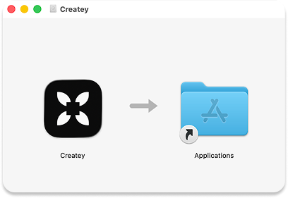 Drag to Applications