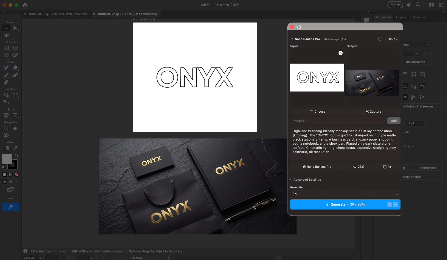 Createy with Illustrator